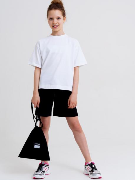 Комплект трикотажный фуфайка футболка шорты сумка мешок PlayToday