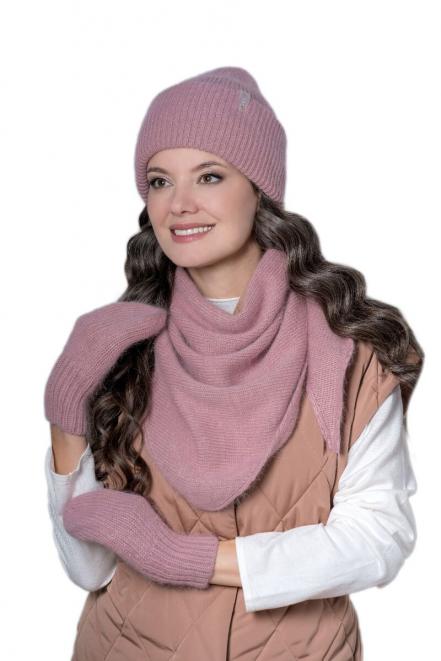 Шапка бактус варежки LANDRE