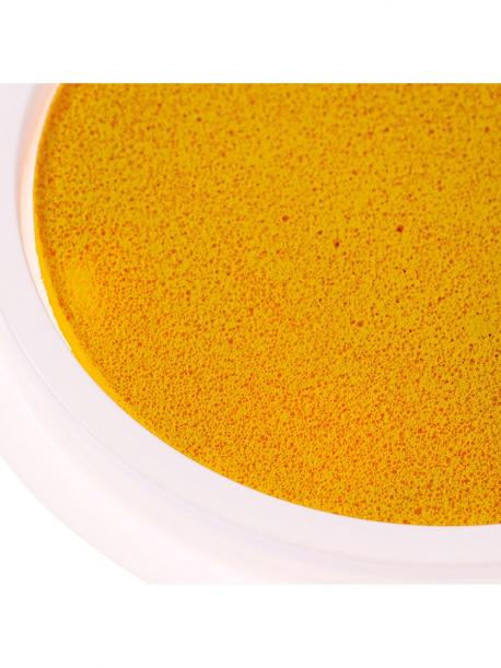 Краска пальчиковая, на водной основе, с губкой, желтый Calligrata