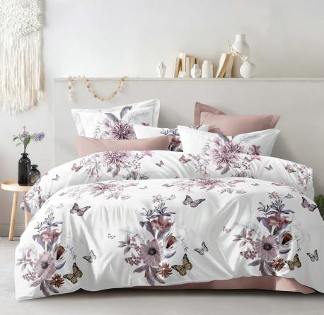 Постельное белье Евро Мини с простыней на резинке Viola