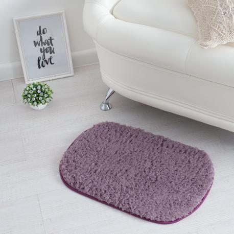Коврик для ванной Lama цвет: сиреневый (40х60 см) Доляна