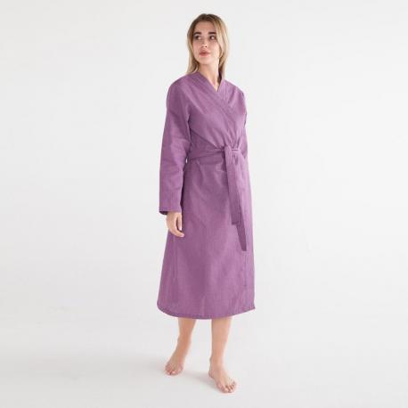Банный халат Joselin цвет: сиреневый (M) Экономь и Я