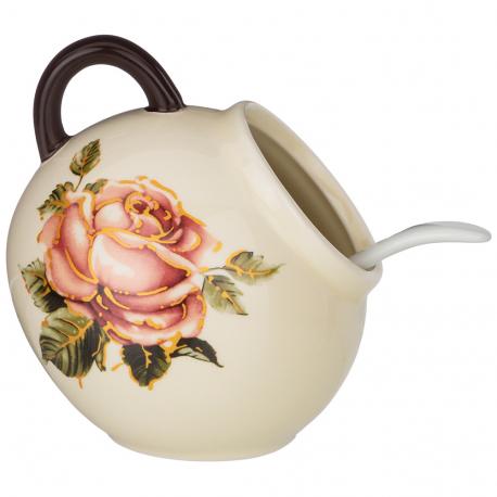 Солонка с ложкой Berenice (170 мл) AGNESS