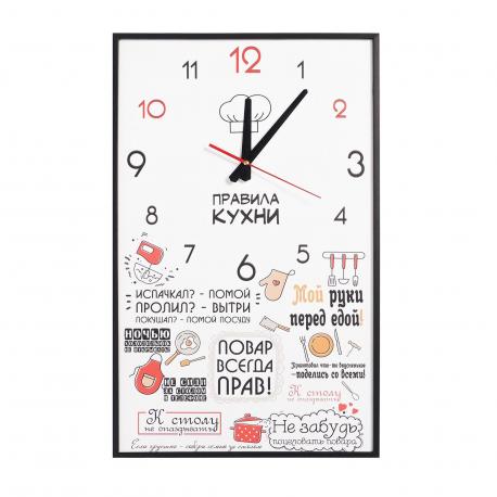 Картина Правила кухни (64х39х6 см) TIMEBOX