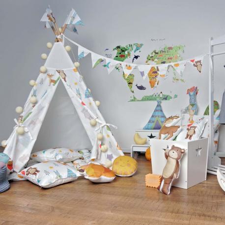 Гирлянда из 8 флажков Forest Party (150 см) VAMVIGVAM