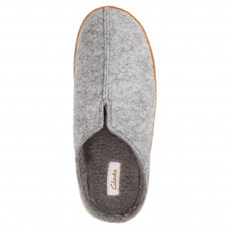 Мужские тапочки , серые Clarks