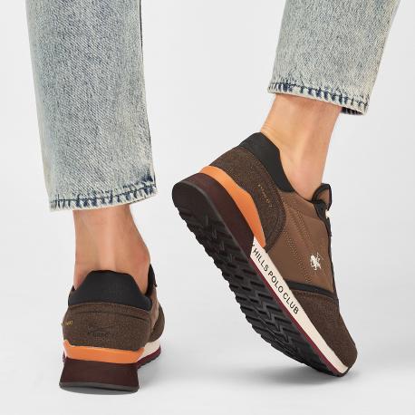 Мужские кроссовки , коричневые Beverly Hills Polo Club