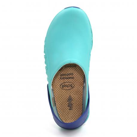 Сабо , голубые Scholl