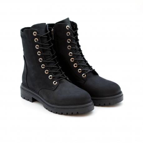 Женские высокие ботинки , черные Clarks