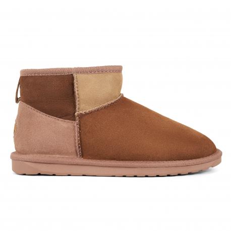 Женские полусапоги из овчины (угги) , коричневые EMU Australia