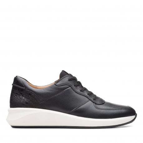 Женские кроссовки , черные Clarks