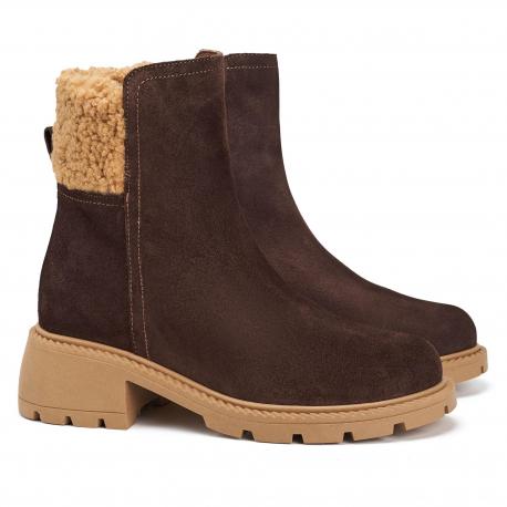 Женские полусапоги , коричневые Bugatti