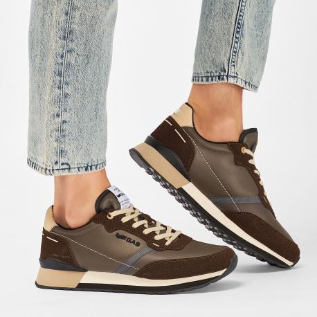 Мужские кроссовки , коричневые Gas