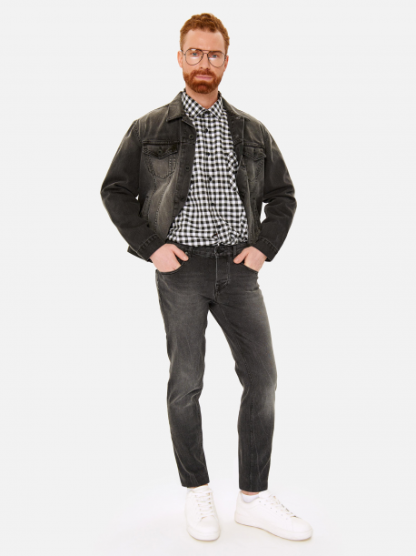 Мужские джинсы , черные SEVEN