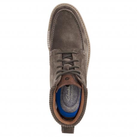 Мужские ботинки , серые Clarks