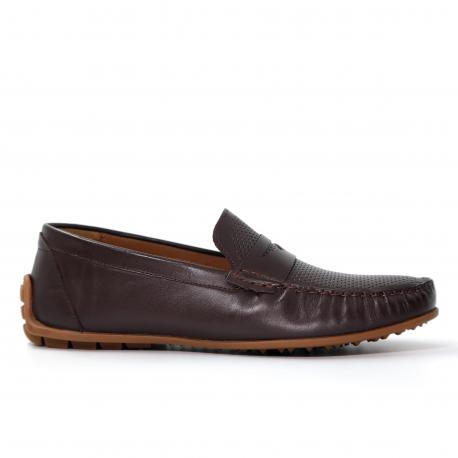 Мужские мокасины , коричневые Clarks