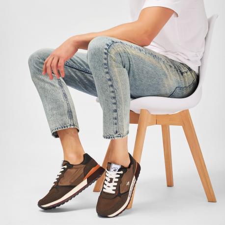 Мужские кроссовки , коричневые Beverly Hills Polo Club