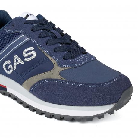 Мужские кроссовки , синие Gas