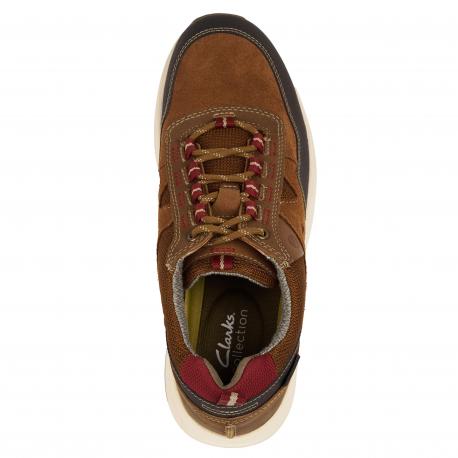 Мужские кроссовки , коричневые Clarks