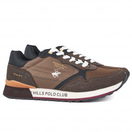 Мужские кроссовки , коричневые Beverly Hills Polo Club