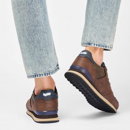 Мужские кроссовки , коричневые Gas