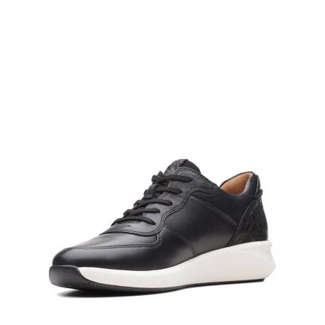 Женские кроссовки , черные Clarks