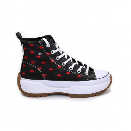 Женские высокие кеды , черные British Knights