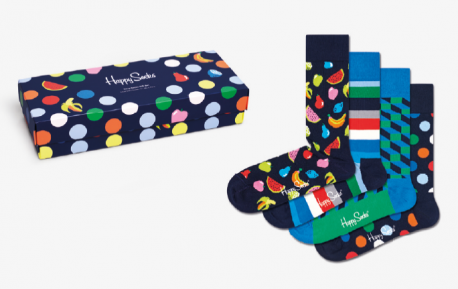 Носки  4-Pack Navy Socks Gift Set XNAV09 HAPPY SOCKS