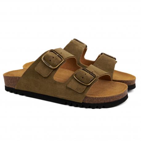 Женские пантолеты , хаки Scholl