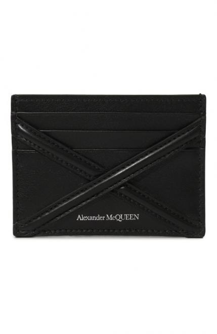 Кожаный футляр для кредитных карт Alexander McQueen