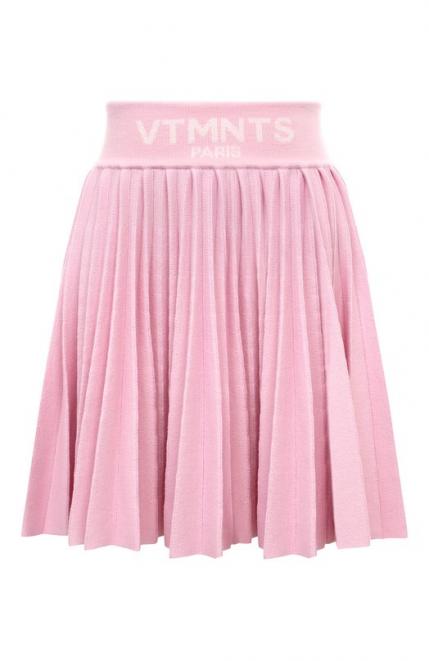 Шерстяная юбка VTMNTS