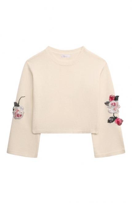 Шерстяной пуловер Monnalisa