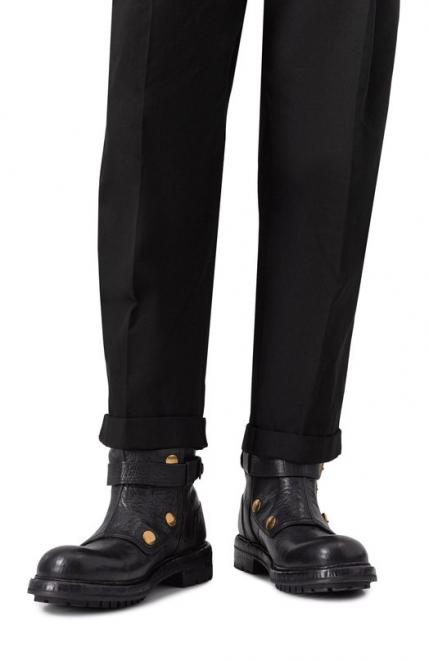Кожаные сапоги Dolce&Gabbana