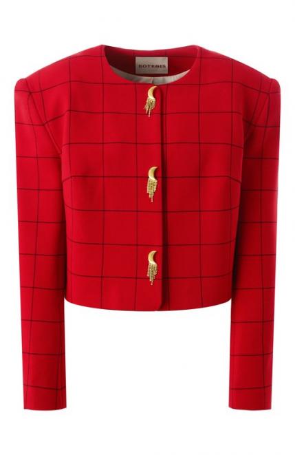 Жакет из хлопка и вискозы BOTROIS