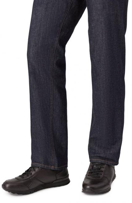 Кожаные кроссовки KITON