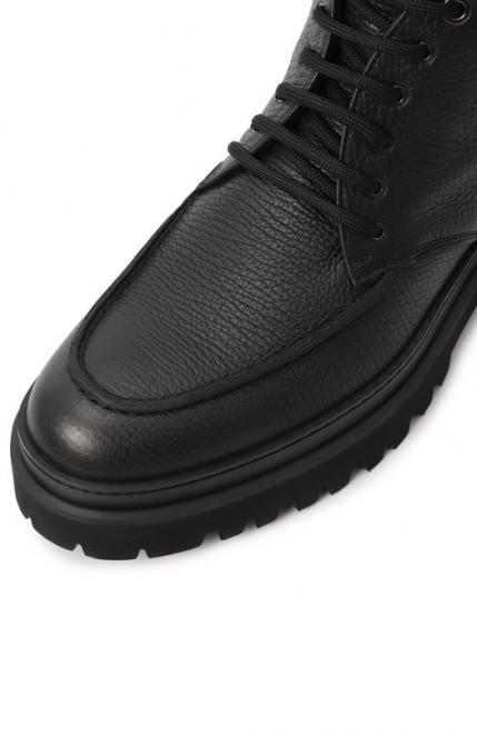 Кожаные ботинки Sergio Rossi