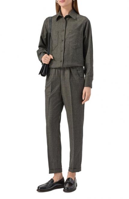 Шерстяная рубашка KITON