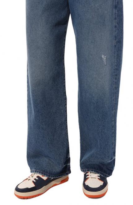 Кожаные кеды Jam Earving Barracuda