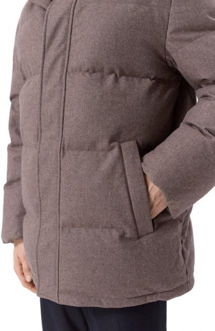 Пуховик Siberia из шерсти и кашемира 12 STOREEZ