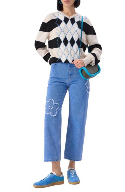 Кожаные кеды DBS Oly Santoni