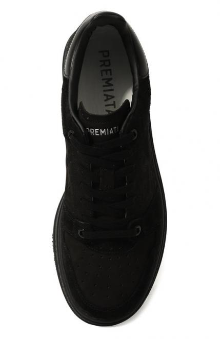 Кожаные кеды Quinn Premiata