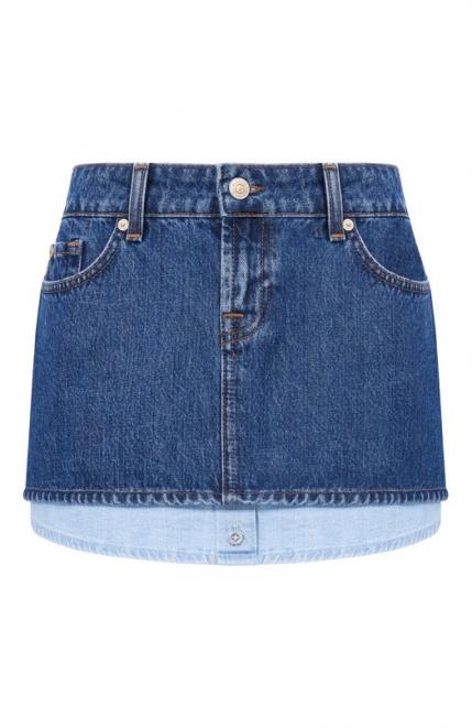 Джинсовая юбка Cherry 7  FOR ALL MANKIND
