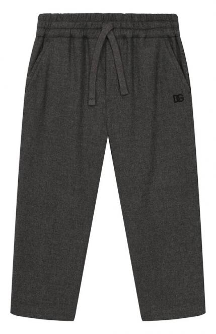 Брюки из вискозы и шерсти Dolce&Gabbana