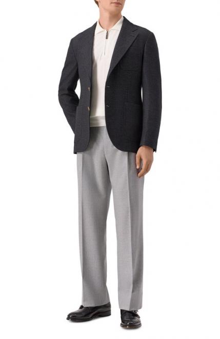 Пиджак из шерсти и кашемира Brunello Cucinelli
