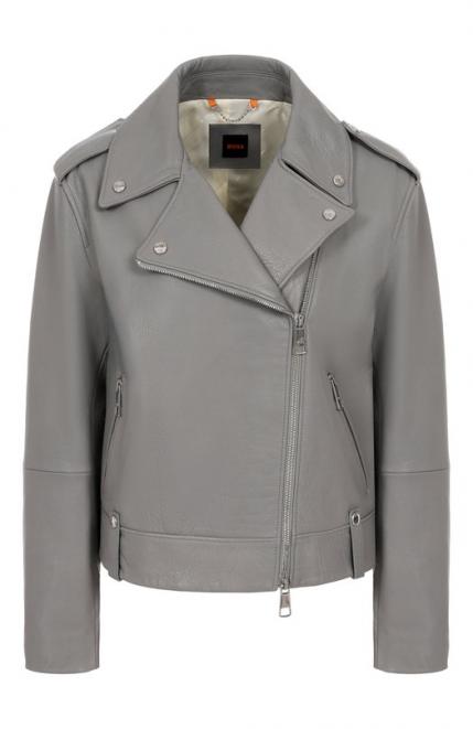 Кожаная куртка Boss Orange