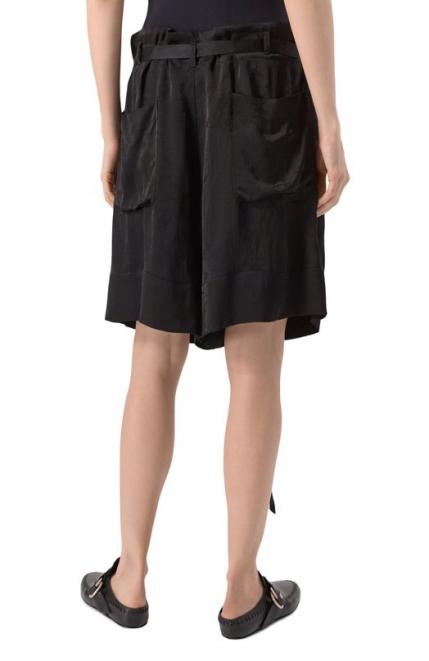 Шорты из вискозы и шелка Ann Demeulemeester