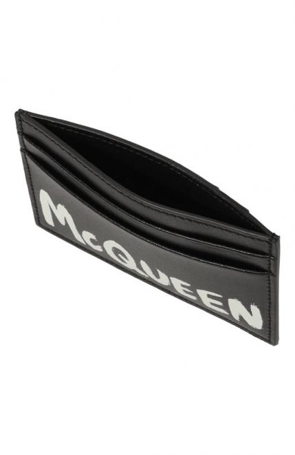 Кожаный футляр для кредитных карт Alexander McQueen