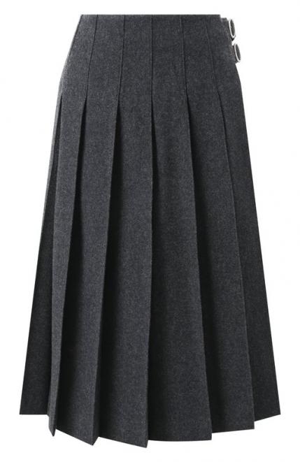 Шерстяная юбка Jil Sander