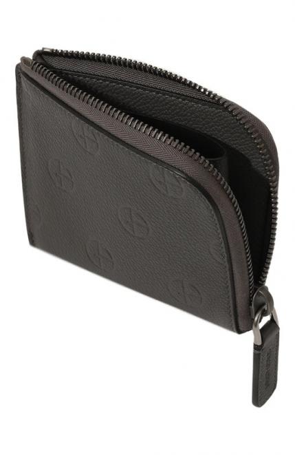 Кожаный кошелек для монет Giorgio Armani