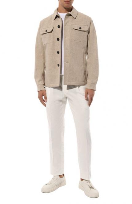 Шерстяная куртка-рубашка Sartorio